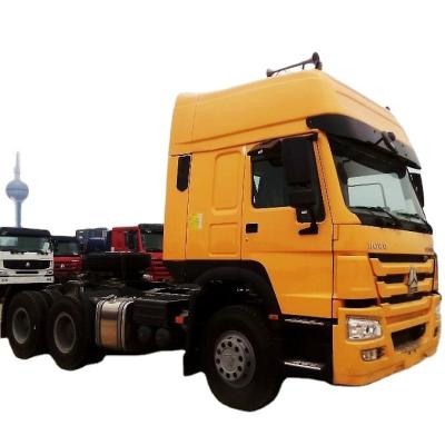 China Sinotruck 10 Wheeler Wheel 6x4 371 420 Hp Sinotruk Howo A7 Trailer Tractor Truck Head 6985x2496x3450 for sale