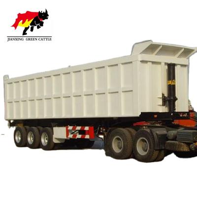 China Truck Trailer 80ton Tipper Trailer Tipper Truck Rear Tipper Trailer Semi Trailer For Sale for sale