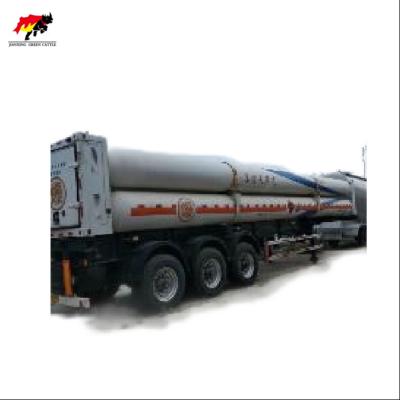 China Truck Trailer Super Sale: Container CNG Tank Tube Semi Trailer Price CNG Semi Trailer CNG Trailer for sale