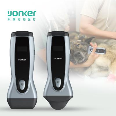 China Yonker Portable Veterinary Ultrasound Machine USB WiFi Color Doppler Ultrasound Scanner Handheld Probe For Pet Pregnancy 178*71*27mm for sale