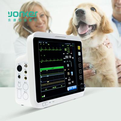 China diagnostic & Multiparameter Etco2 Vital Signs Monitor With Co 2 Injection Yonker Pet Monitor Multiparametro Portatil Veterinary Monitor for sale