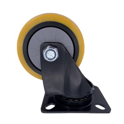 China 4 Inch Swivel TPE Industrial Caster Wheels Medium Duty for sale