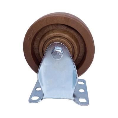 China Phenolic Resin Wheel High Temp Resistant  Rigid Caster 3 Inch for sale