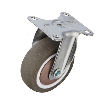 China 2 Inch Mini TPR Light Duty Casters Wheels For Funiture / Equipment for sale