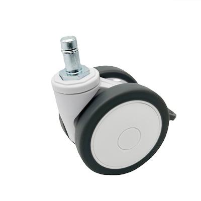 China Nylon Bracket TPR Medical Casters Wheel 3 Inch Swivel Casters with brake for sale