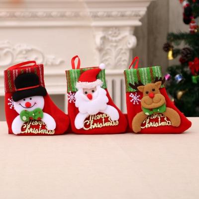 China New Breathable Hot Selling Personality Christmas Gifts Tree Hanging Cute Socks for sale