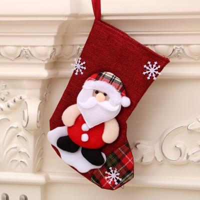 China Breathable Popular Christmas Gifts Tree Hanging Cute Personality Custom Socks for sale