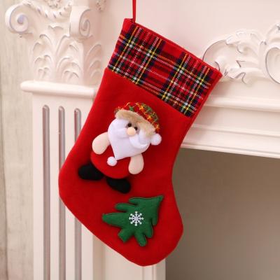 China Popular Breathable Personality Style New Christmas Gifts Tree Hanging Cute Socks for sale