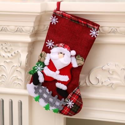 China New breathable hot popular personality style Christmas gifts tree hanging cute socks for sale