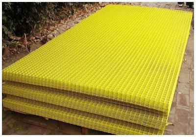 China Welded Wire Mesh Panel PVC Coated 2 Inch Welded Mesh Fence Panel for sale