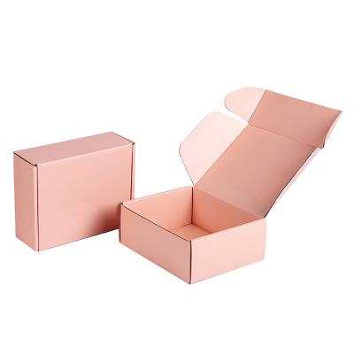 China Handmade Wholesale Logo Environmental Protection Mailing Boxes Custom Shipping Cardboard Boxes for sale