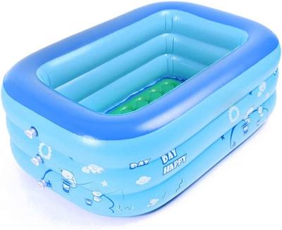 China Can be used on both ground and grass Rectangular Leakproof inflatable Swimming Pool  for Hot Summer Days for sale