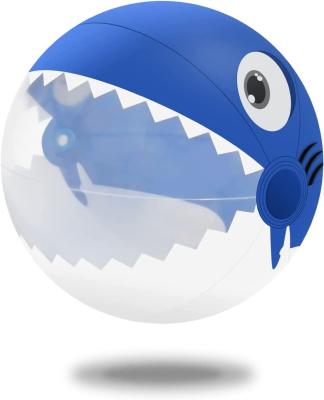 China Inflatable Toy Unique design Inflatable Shark Beach Balls Funny Pool Toys Floating Ball for Kids for sale