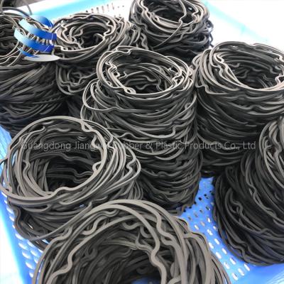 China Refer to detail page Material Properties Custom Sand Blasting Rubber Seal Gasket for sale