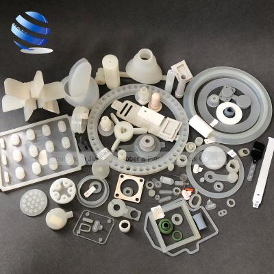 China Refer to the detail page Material Properties Custom Production Food Grade Food Precision Precision Molded Silicone Rubber Small Miscellaneous Design Spare Parts for sale