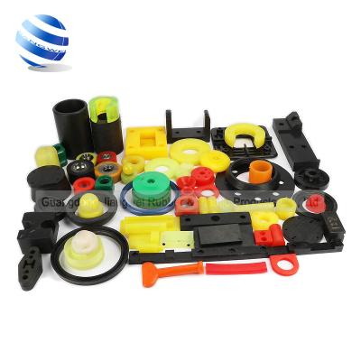 China Refer to detail page Material Properties Food Grade Molded PU Polyurethane Rubber Product Stamping Parts for sale