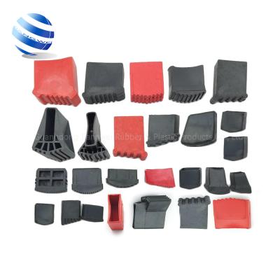 China Anti-Slip Folding Ladder Rubber Seal Feet Caps Replacement Anti-Slip/Wear-Resisting/Dampening for Step Ladders for sale