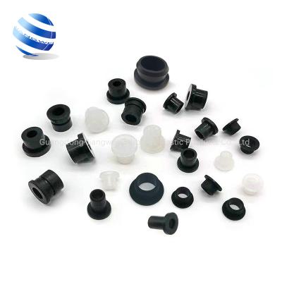 China Clear Eco-friendly / Fireproof / Anti-aging / Anti-deformation Silicone Rubber T-shape T Shape Grommet Bush for sale