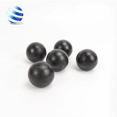 China Customized Eco-friendly/Fireproof/Anti-aging/Anti-deformation strainer cleaning solid EPDM rubber standard ball for pipe cleaning for sale