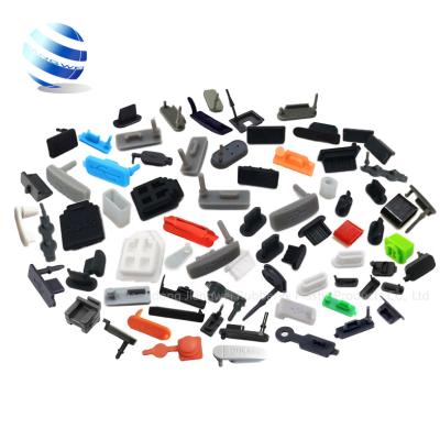 China silicone/rubber.etc/type-c custom rubber audio custom material micro micro usb hdmi usb card type microsoft silicone port hole dust seal plug cover b an anti for sale