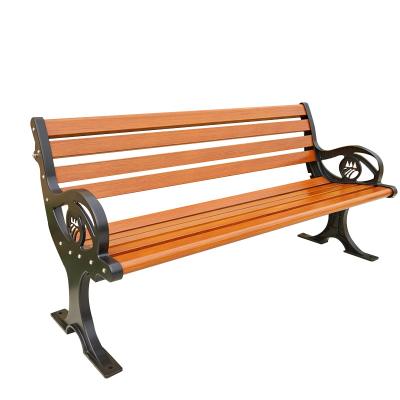 China Modern Outdoor Bench Suitable For European Park Garden Bench Vintage Cast Aluminum Patio Park Bench for sale