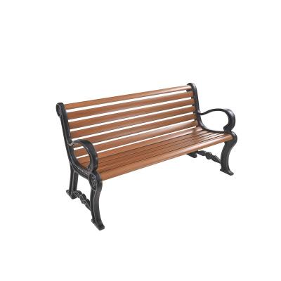 China Modern Outdoor Metal Bench Plastic Bench Aluminum Alloy Street Park Patio Yard Railings for sale