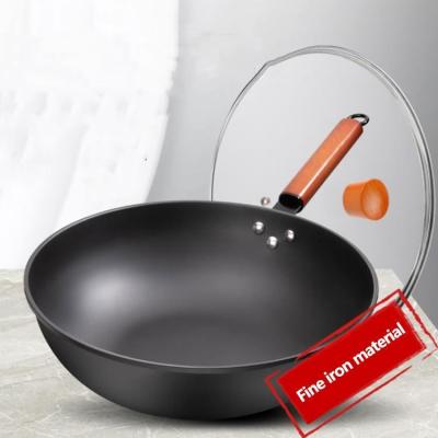 China Sustainable In-stock Cast Iron Wok Cover Table Top Wok Cooker With Popular Fashion for sale