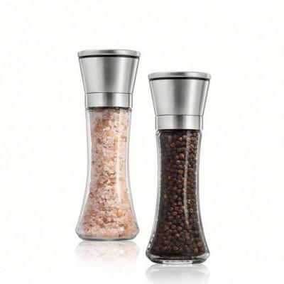 China Amazon Sustainable Success Manual Stainless Steel Premium Salt and Pepper Grinder With Adjustable Coarseness for sale