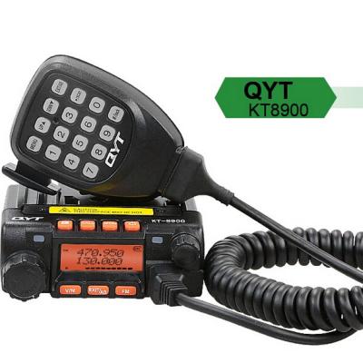 China QYT KT8900 Car Radio VHF 136-174MHz Mini Walkie Talkie KT-8900 KT8900 Dual Band Dual Band UHF 400-480MHz Car Radio for sale