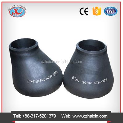 China Carbon Steel MS CON REDUCER SCH40 SMLS A234WPB&ECCENTRIC SCH40 ASTM B16.9 for sale