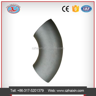 China Carbon steel 45deg seamless welding elbow, long radius, sch40 ASME/ANSI B16.9 for sale