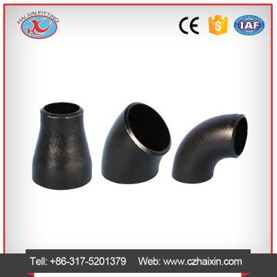 China ASTM A234 WPB ANSI B16.9 Elbow Tee Reducer Carbon Steel Pipe Fittings Equal for sale