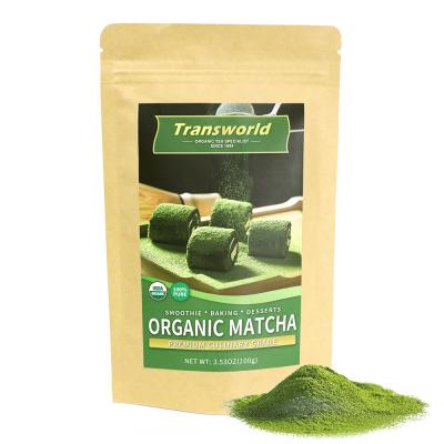 China Tea Powder 100% Organic Loose Matcha Green Tea Powder Private Label Matcha for sale