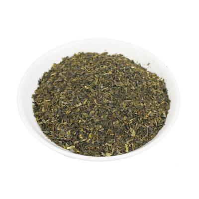 China Raw Material Broken Broken Leaves EU Green Tea Fanning Tea For Tea Bag for sale