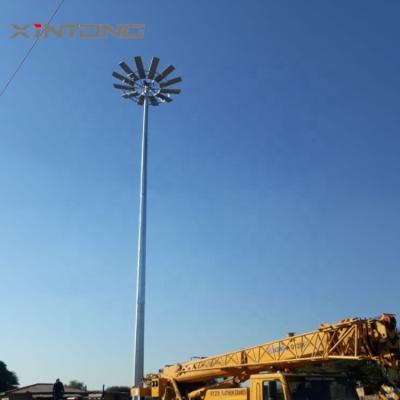 China ROAD XINTONG 20m High Mast 1000w Flood Light With Raising And Lowering Device for sale