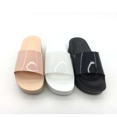 China Anti-Slippery Shoes Ladies Woman Slippers Wedges High Heel Sandals Shoes Sandals For Women for sale