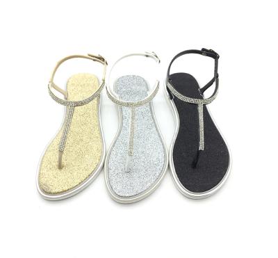 China Summer women's sandals Anti-slippery ladies flip-flop women's slipper shoes and sandal casual shoes for sale