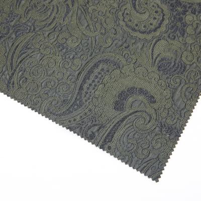 China Best Selling Anti-Mildew Embossed Jacquard Fabric Polyester Jacquard Fabric for sale