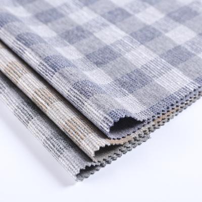 China New fashion high quality anti-static t/r knitted checks fabric for sale