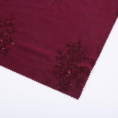 China China factory supply anti static velvet fabric for garment for sale