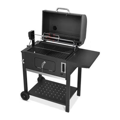 China Easily Assembled Large Area Cooktops Cooktops Kitchen Camp Smoker Cart BBQ Grill Set Outdoor Charcoal BBQ Grill for sale