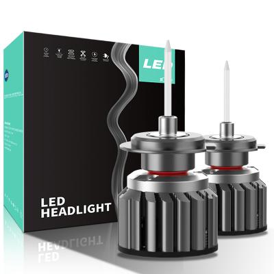 China 2022 Universal H8 H11 H1 H7 LED Headlight Beam LED Headlight Bulb CANBUS 50W 2500LM 9012 360 9005 9006 Universal for sale