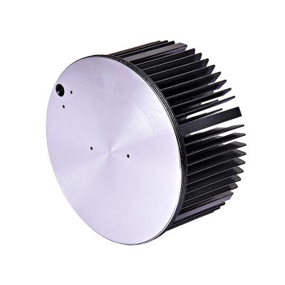 China Led lighting round heatsink 50mm 60mm 70mm 80mm 120mm 133mm 140mm aluminum heatsink 150mm big heatsink cxb3590 60w 100w for sale