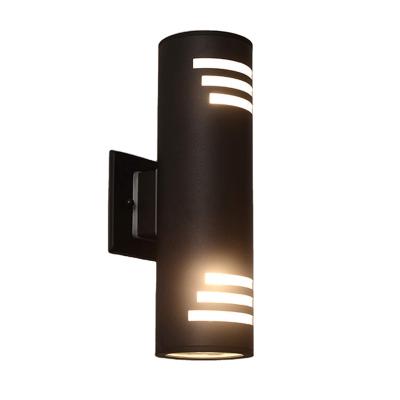 China Eco - Friendly Outdoor Cylinder Garden Plant Mounted Landscape Lighting Waterproof Light Wall Lamps for sale