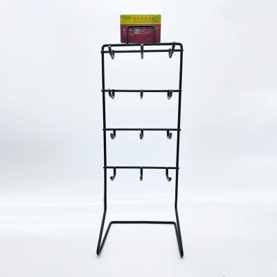 China [MSMX] jewelry stand supermarket double-sided hot sale earring show hair circle display rack for sale