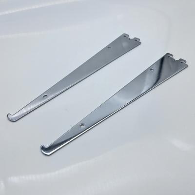 China Holding Glass Shelves [MSMX] 2.3mm Metal Bracket For Holding Glass Shelves On Vertical System for sale