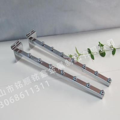 China Goods [MSMX] Hanging Top Plate Square Tube With Bead Hot Sale Stainless Steel Color Factory Wholesale for sale