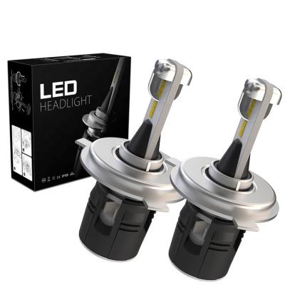 China Aluminum Automobile Beam LED B6 Y-19 30W 4200LM 6000k Electric Car Fan Headlight Bulb H4 D4C Conversion Kit High Low Lamp for sale