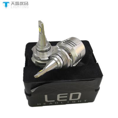 China Aluminum+red Copper High Power 16000lm 12V 24V High Beam 16000lm 12V 24V car headlight bulbs h4 super bright for sale