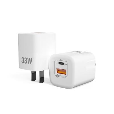 China Cell Phone Cell Phone Sterilization Type-C USB Wall Plug For iPhone Mobile White 33W Charging for sale